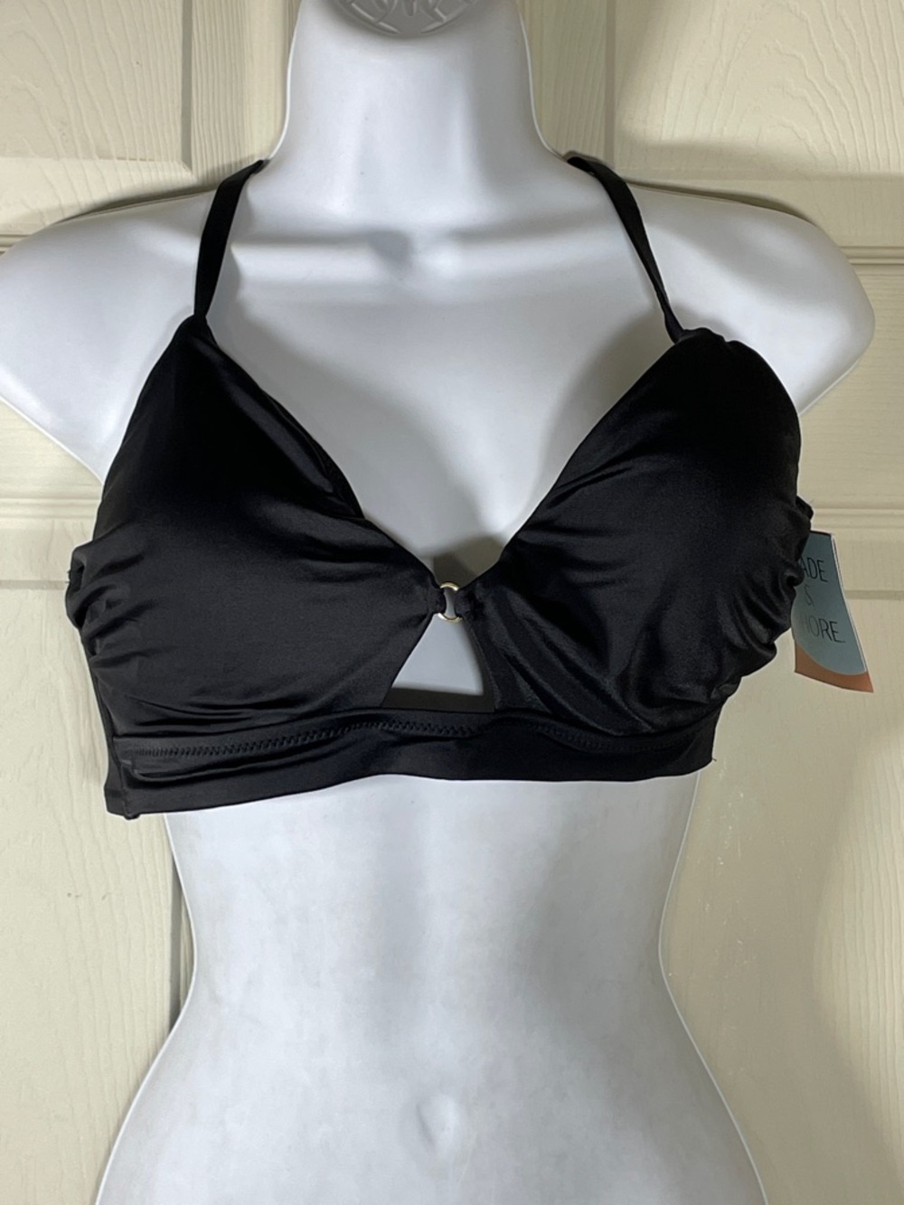 Shade & Shore Black Bikini Top
